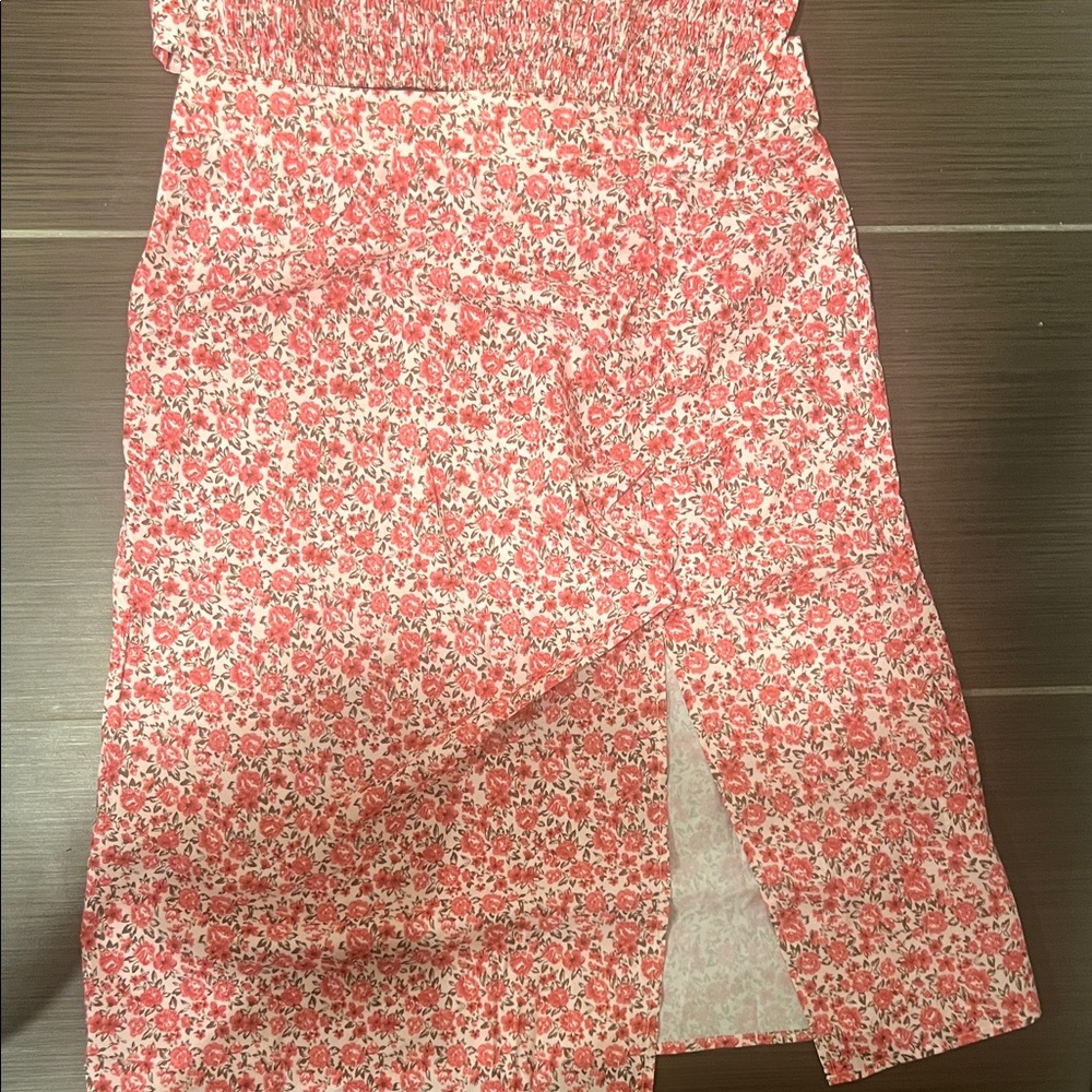 Pink Floral Two-Piece Set - Picture 4 of 5